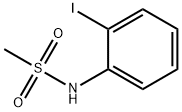 N-(2-碘苯基)甲磺酰胺 结构式