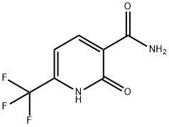 2-羟基-6-三氟甲基烟酰胺 结构式