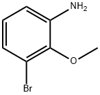 3-溴-2-甲氧基苯胺 结构式