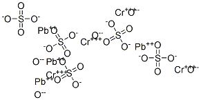 Chromium lead oxide sulfate, silica-modified 结构式