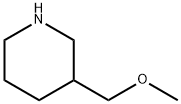 3-甲氧基甲基哌啶 结构式