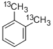 邻-二甲苯-Α,Α′-13C2 结构式