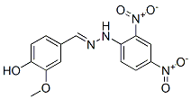 4-Hydroxy-3-methoxybenzaldehyde 2,4-dinitrophenyl hydrazone 结构式