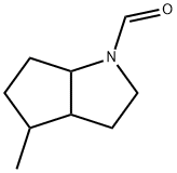 Cyclopenta[b]pyrrole-1(2H)-carboxaldehyde, hexahydro-4-methyl- (9CI) 结构式