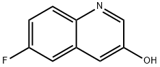 6-氟-3-羟基喹啉 结构式