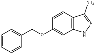 6-(苄氧基)-1H-吲唑-3-胺 结构式