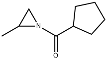 Aziridine, 1-(cyclopentylcarbonyl)-2-methyl- (9CI) 结构式