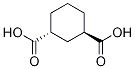 trans-1,3-cyclohexanedicarboxylic acid 结构式