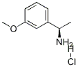 (R)-1-(3-甲氧基苯基)乙胺盐酸盐 结构式