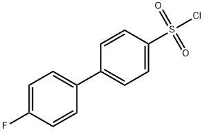 4'-氟(1,1'-联苯)-4-磺酰氯 结构式