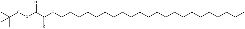 O,O-tert-butyl O-docosyl monoperoxyoxalate 结构式