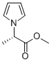 1H-Pyrrole-1-aceticacid,alpha-methyl-,methylester,(S)-(9CI) 结构式