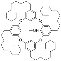 C-UNDECYLCALIX(4)RESORCINARENE CH3OH 结构式
