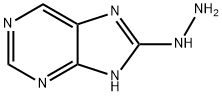 8H-Purin-8-one, 1,7-dihydro-, hydrazone (9CI) 结构式