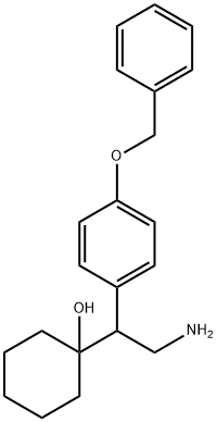 1-[1-(4-苄氧基苯基)-2-(二甲基氨基)乙基]环己醇 结构式