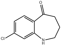 8-氯-1,2,3,4-四氢苯并[B]氮杂卓-5-酮 结构式