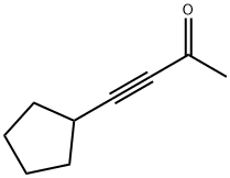 3-Butyn-2-one,4-cyclopentyl- 结构式