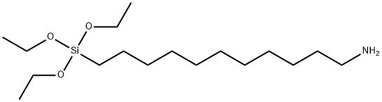 11-氨基十一烷基三乙氧基硅烷 结构式