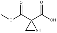 2,2-Aziridinedicarboxylicacid,monomethylester(9CI) 结构式