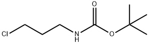 N-BOC-3-氯丙基胺 结构式