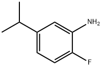 2-氟-5-异丙基苯胺 结构式