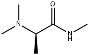 Propanamide, 2-(dimethylamino)-N-methyl-, (R)- (9CI) 结构式