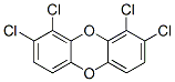 1,2,8,9-四氯二苯并-对-二恶英 结构式