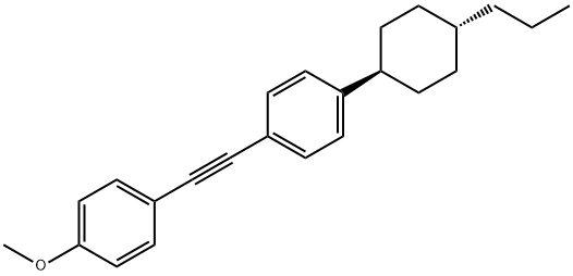 rel-1-Methoxy-4-((4-((1s,4r)-4-propylcyclohexyl)phenyl)ethynyl)benzene