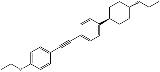 1-Ethoxy-4-((4-(trans-4-propylcyclohexyl)phenyl)ethynyl)benzene