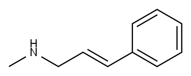 (E)-N-Methyl-3-phenyl-2-propen-1-aMine 结构式