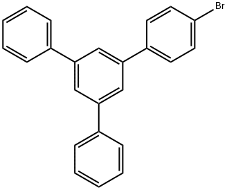 1-(4-溴苯基)-3,5-二苯基苯 结构式