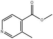 3-甲基异烟酸甲酯 结构式