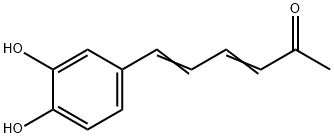 3,5-Hexadien-2-one, 6-(3,4-dihydroxyphenyl)- (9CI) 结构式