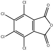 四氯邻苯二甲酸酐 结构式