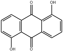 1，5-二羟基蒽醌 结构式
