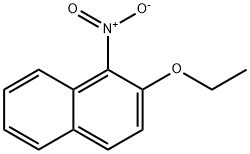 2-ETHOXY-1-NITRONAPHTHALENE 结构式