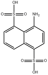 4-aminonaphthalene-1,5-disulphonic acid 结构式