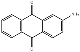 2-氨基蒽醌 结构式
