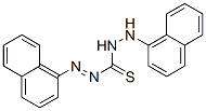 3-(naphthalen-1-ylamino)-1-naphthalen-1-ylimino-thiourea 结构式