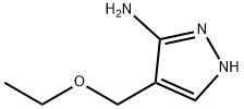 4-Ethoxymethyl-1H-pyrazol-3-ylamine 结构式