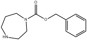 1-高哌嗪羧酸苄酯 结构式