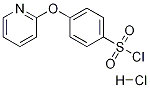 4-(pyridin-2-yloxy)benzene-1-sulfonyl chloride hydrochloride 结构式