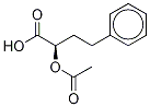 (αR)-Acetyloxybenzenebutanoic Acid 结构式