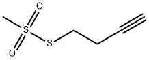 3-Butynyl Methanethiosulfonate 结构式