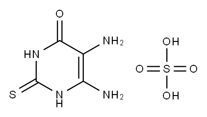 4,5-DIAMINO-2-THIOURACIL SULFATE 结构式