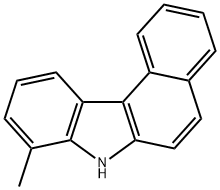 8-METHYL-7(H)-BENZO[C]CARBAZOLE 结构式