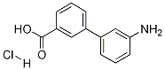 3'-氨基联苯-3-羧酸盐酸盐 结构式