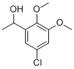 1-(5-CHLORO-2,3-DIMETHOXYPHENYL)ETHANOL 结构式