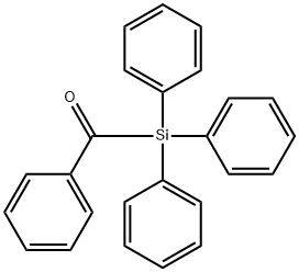 Benzoyltriphenylsilane 结构式