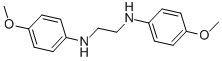 MESO-1,2-BIS(4-METHOXYPHENYL)ETHYLENEDIAMINE 结构式